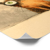 Nieuwe katten – Whimsical kattenkunst Poster (Hoek)