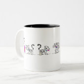 Nieuwe kattenspeelgoed - mok (Voorkant links)