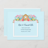 Nieuwe kennisgeving van Roost Moving Aankondiging (Voorkant / Achterkant)