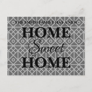 Nieuwe kennisgeving voor beweging via Sweet Home Aankondigingskaart