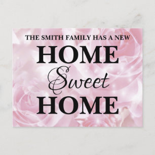 Nieuwe kennisgeving voor beweging via Sweet Home Aankondigingskaart