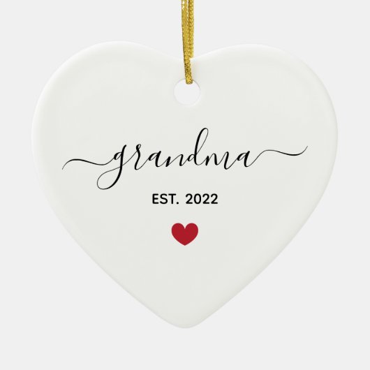 Nieuwe keramische sieramiek van de grootmoeder "es keramisch ornament (Voorkant)