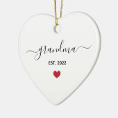 Nieuwe keramische sieramiek van de grootmoeder "es keramisch ornament (Links)