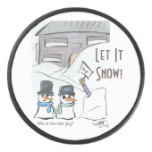 Nieuwe kerel hockey puck (Voorkant)