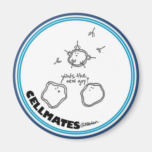 Nieuwe kerel magneet (Voorkant)