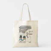 Nieuwe kerel tote bag (Achterkant)