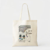 Nieuwe kerel tote bag (Voorkant)