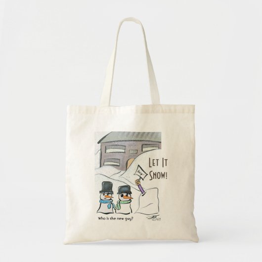 Nieuwe kerel tote bag (Voorkant)