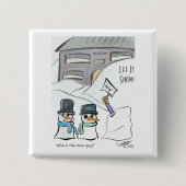 Nieuwe kerel vierkante button 5,1 cm (Voorkant)