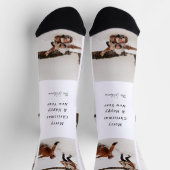 Nieuwe Kerst Custom Duurzame Premium Crew Sock Sokken (Top)
