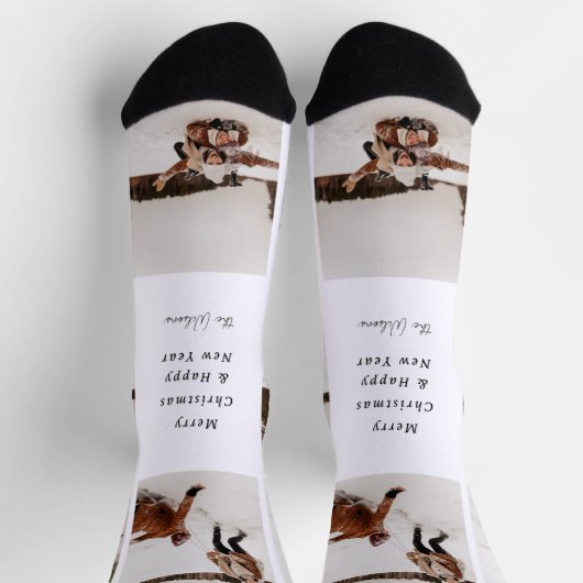 Nieuwe Kerst Custom Duurzame Premium Crew Sock Sokken (Top)