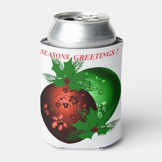 Nieuwe Kerst Design Blikjeskoeler (Blikje Voorkant)