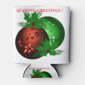 Nieuwe Kerst Design Blikjeskoeler (Voorkant)