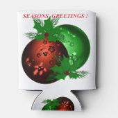 Nieuwe Kerst Design Blikjeskoeler (Achterkant)