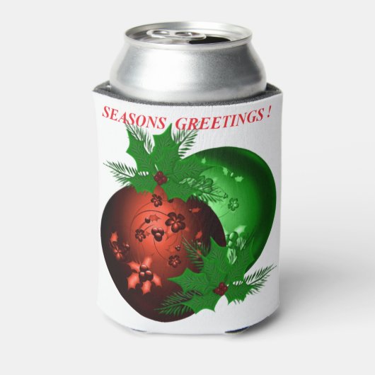 Nieuwe Kerst Design Blikjeskoeler (Blikje Achterkant)