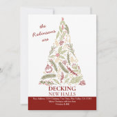 Nieuwe kerstboomvakantie in bedwang aankondiging (Voorkant)