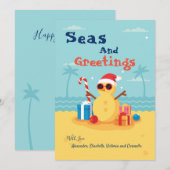 Nieuwe kerstkaart voor kerstmis met kerstmis bedankkaart (Voorkant / Achterkant)