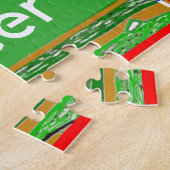 Nieuwe Kinder sport Baseball Puzzle Personalized G Legpuzzel (Zijkant)