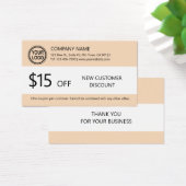 Nieuwe klant Korting op Kaart (Bureau)