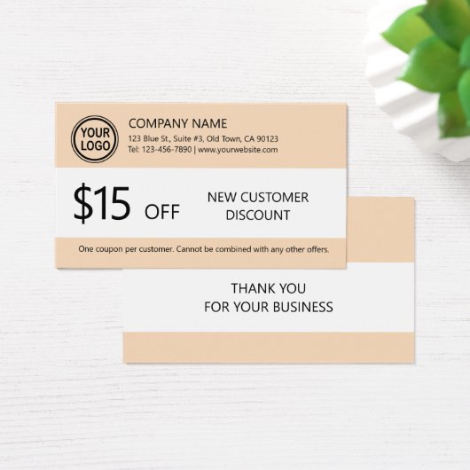 Nieuwe klant Korting op Kaart (Bureau)