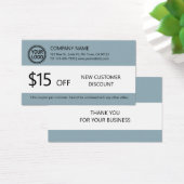 Nieuwe klant Korting op Kaart (Bureau)