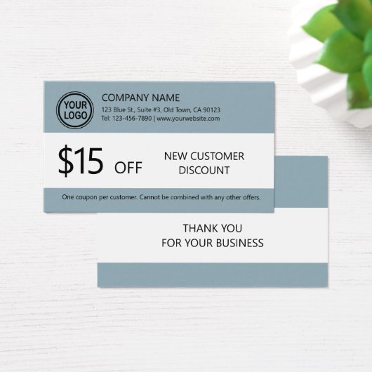 Nieuwe klant Korting op Kaart (Bureau)