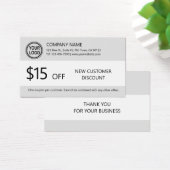 Nieuwe klant Korting op Kaart (Bureau)