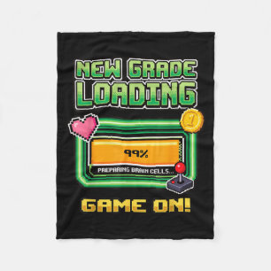 Nieuwe klas laden Let's Play Pixel Art School Fleece Deken