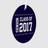 Nieuwe klasse van 2017 ornament (voorkant)