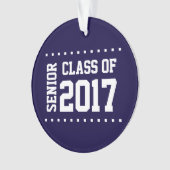 Nieuwe klasse van 2017 ornament (voorkant)