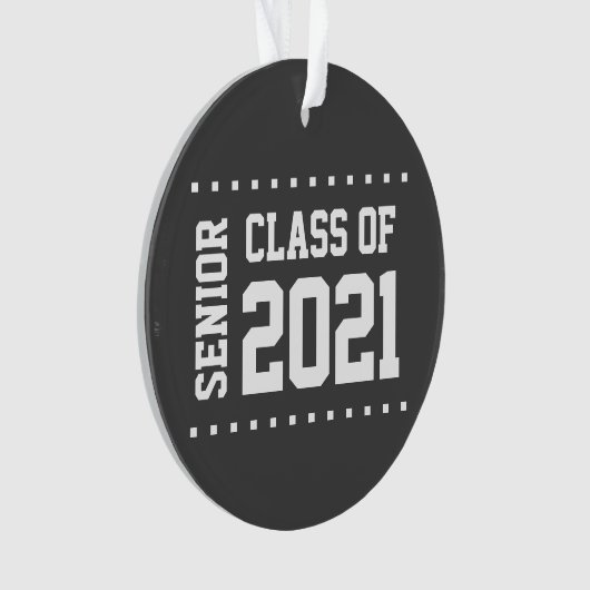 Nieuwe  klasse van 2021 ornament (voorkant)