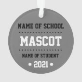 Nieuwe klasse van 2021 ornament (achterkant)