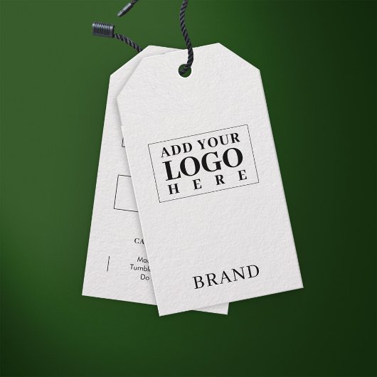 Nieuwe Kleding Logo Prijs Maat Hang Label Design Cadeaulabel