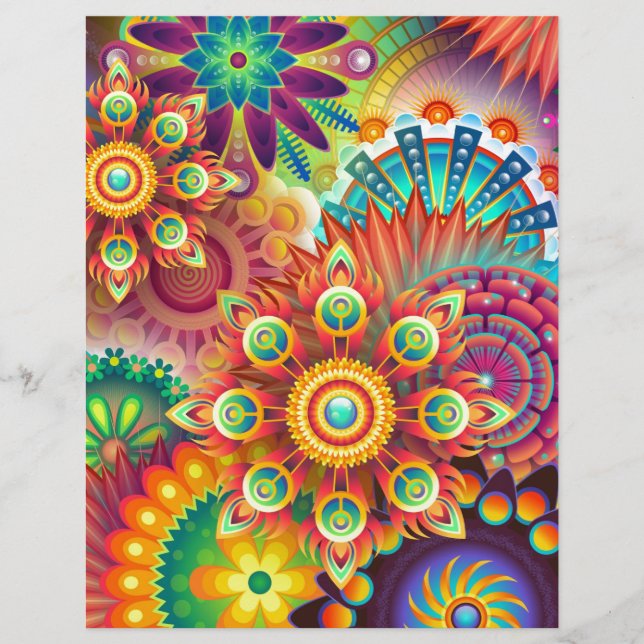 Nieuwe kleurrijke Abstracte backGround (Voorkant)