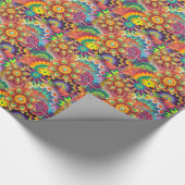 Nieuwe kleurrijke Abstracte backGround Cadeaupapier (Hoek)