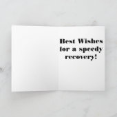 Nieuwe Knee Highland danskaart Feestdagen Kaart (Binnen)