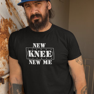 Nieuwe knie Nieuwe ik T-shirt