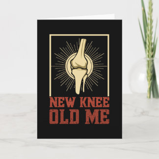 Nieuwe Knie Oude Mij Knieoperatie Kaart