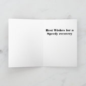 Nieuwe kniekaart feestdagen kaart (Binnen)