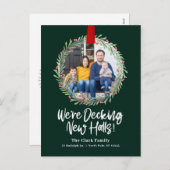 Nieuwe Krans Verhuisbericht Briefkaart (Voorkant / Achterkant)