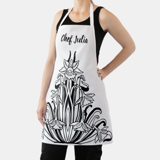  nieuwe kunstbloemen, floral nog leven schort (Insitu)