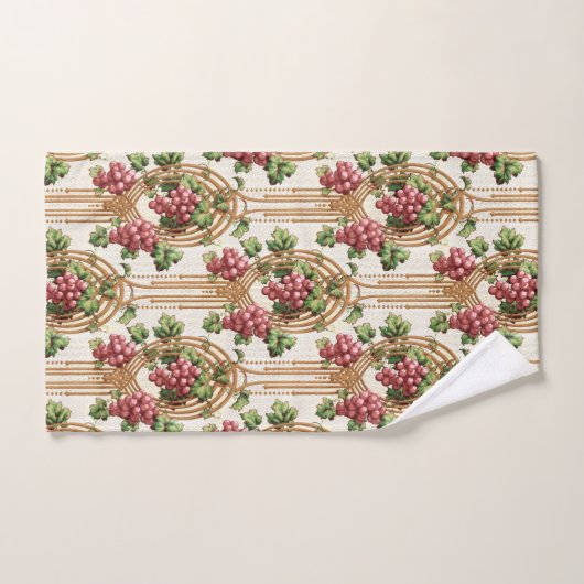  nieuwe kunstdruiven bad handdoek (Handdoek)