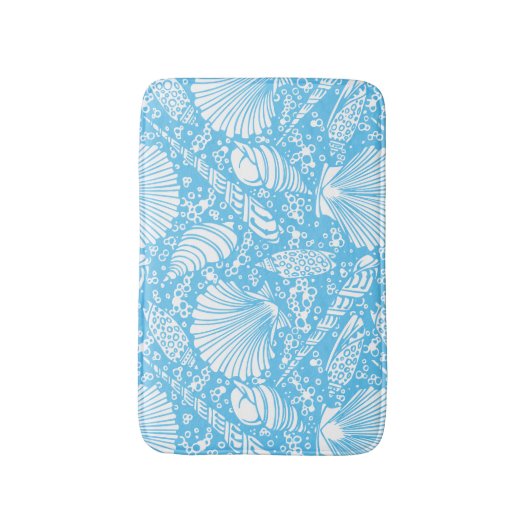  nieuwe kunsthells op de strand badmat (Voorkant Verticaal)