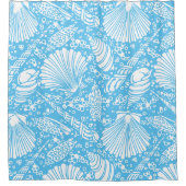  nieuwe kunsthells op de strand douchegordijn (Voorkant)