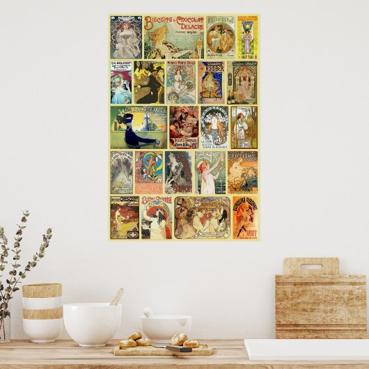  nieuwe kunstreclame poster (Keuken)