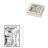 nieuwe kunststijl Ex Libris-Sjabloon Rubberstempel (Gestempeld)