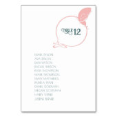  nieuwe kunstvlieg - dusty roze bruiloft kaart (Achterkant)