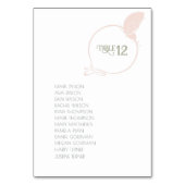  nieuwe kunstvlinder - Blush roze bruiloft Kaart (Achterkant)