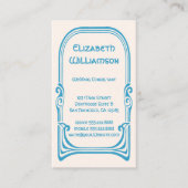  nieuwe kunstvogels met speciale trekvogels visitekaartje (Voorkant)