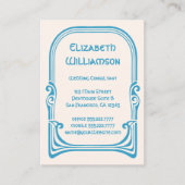  nieuwe kunstvogels met speciale trekvogels visitekaartje (Voorkant)